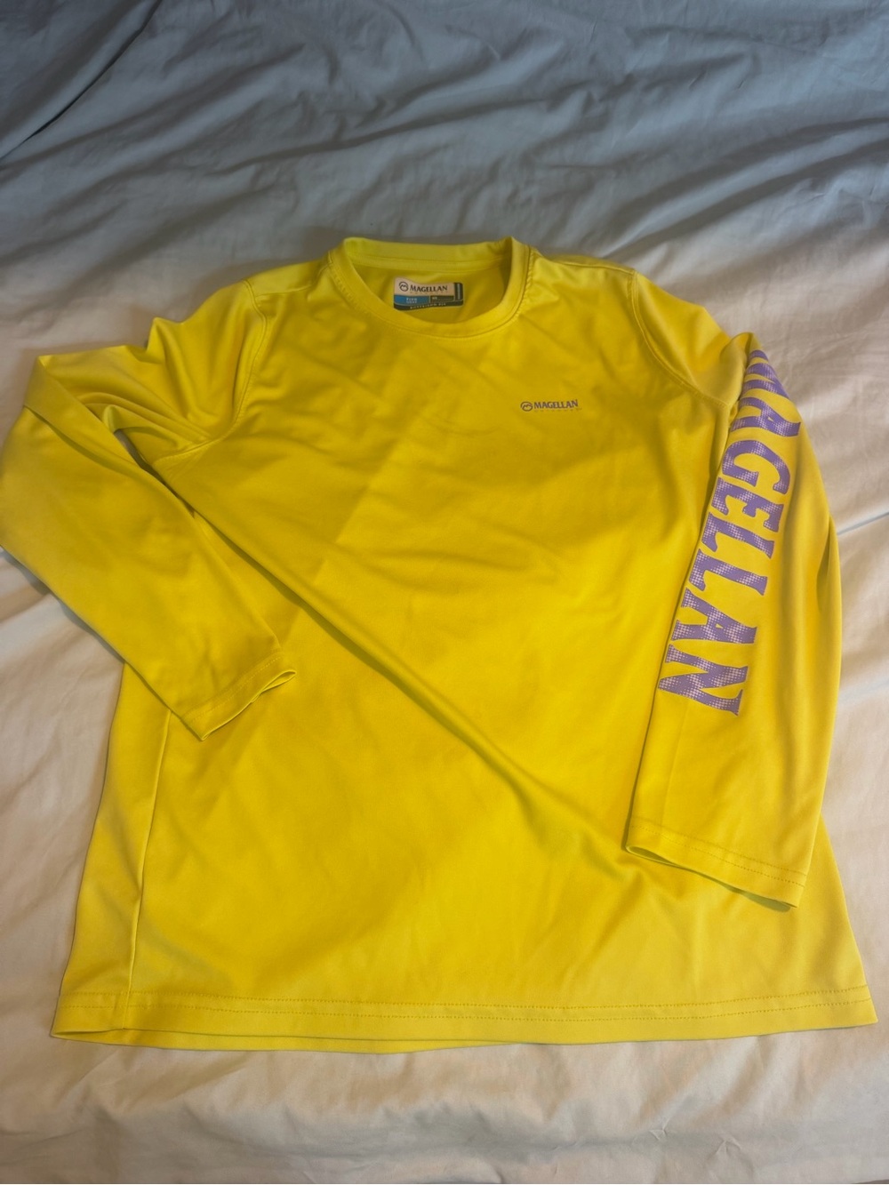 WomensMagellan Outdoors Fish Gear Fishing Moisture Wicking Long Sleeve Tee XL